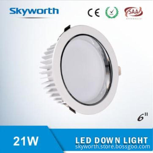 LED Recessed Lights 180-240V With CE & RoHS High Quality